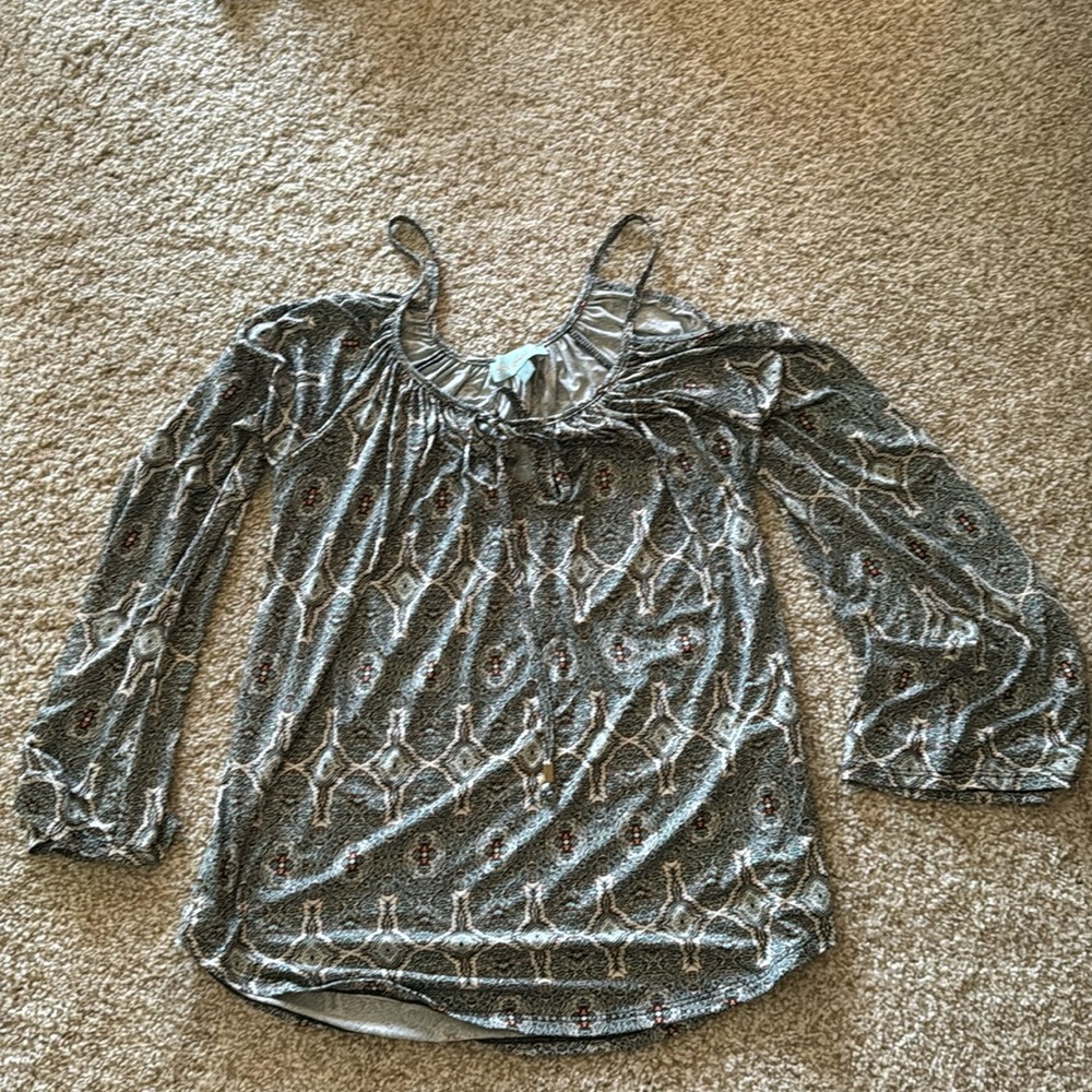 Veronica M Open Shoulder Blouse